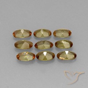 3.64 ct natürliche Mehrfarbig Andalusit-Edelsteine, Oval, VS-SI