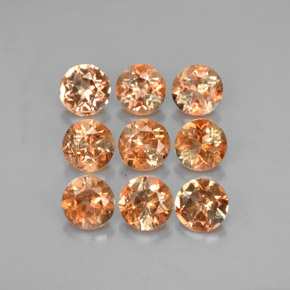  ct natürliche Mehrfarbig Andalusit-Edelsteine, Rund Schliff, VS