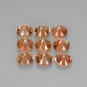  ct natürliche Mehrfarbig Andalusit-Edelsteine, Rund Schliff, VS