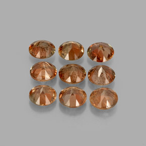 2,19 ct natürliche mehrfarbiger Andalusit-Edelsteine, Rundschliff, VS