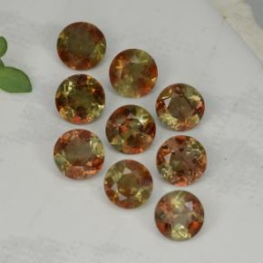 2,16 ct natürliche rosafarbener Andalusit-Edelsteine, Rundschliff, VS