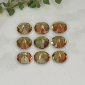 1,92 ct natürliche mehrfarbiger Andalusit-Edelsteine, Rundschliff, VS