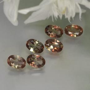 2,47 ct natürliche mehrfarbiger Andalusit-Edelsteine, Oval Schliff, VVS-VS
