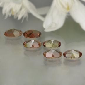 2,47 ct natürliche mehrfarbiger Andalusit-Edelsteine, Oval Schliff, VVS-VS