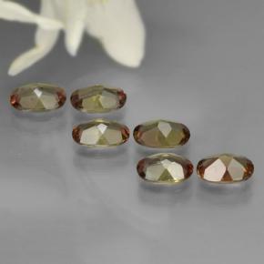2,42 ct natürliche mehrfarbiger Andalusit-Edelsteine, Oval Schliff, VVS-VS