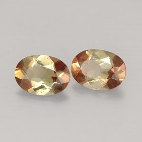  ct natürliche Mehrfarbig Andalusit-Edelsteine, Oval Schliff, VS