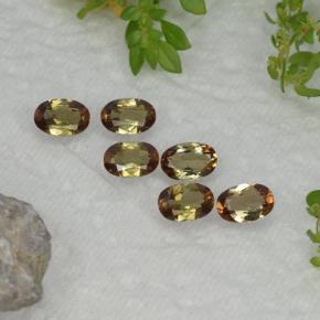 2,54 ct natürliche mehrfarbiger Andalusit-Edelsteine, Oval Schliff, VVS-VS