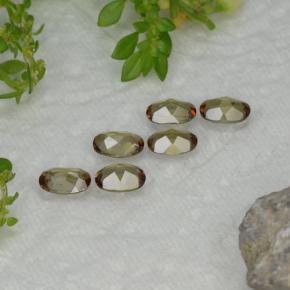 2,54 ct natürliche mehrfarbiger Andalusit-Edelsteine, Oval Schliff, VVS-VS