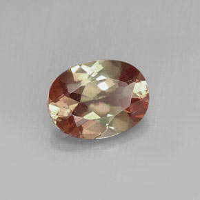 9,17 ctw natürlicher Mehrfarbig Andalusit, Oval Schliff, VS