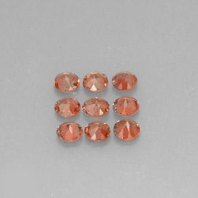 2,25 ct natürliche mehrfarbiger Andalusit-Edelsteine, Rundschliff, VS