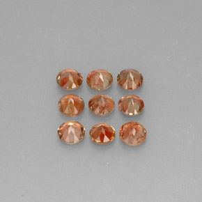 2,28 ct natürliche mehrfarbiger Andalusit-Edelsteine, Rundschliff, VS