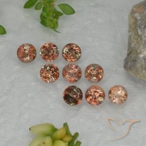 2.57 ct natürliche Mehrfarbig Andalusit-Edelsteine, Runden, VS