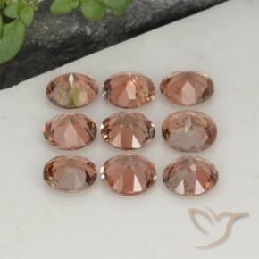 2.18 ct natürliche Mehrfarbig Andalusit-Edelsteine, Runden, VS