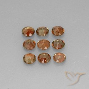 2.06 ct natürliche Mehrfarbig Andalusit-Edelsteine, Runden, VS