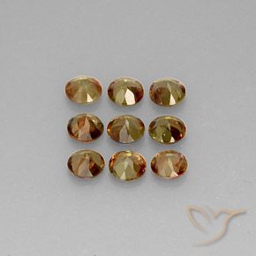 2.14 ct natürliche Mehrfarbig Andalusit-Edelsteine, Runden, VS