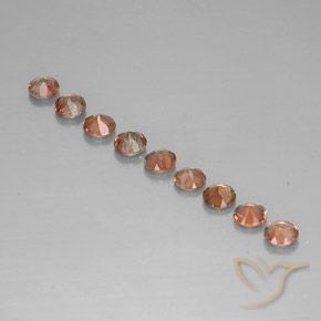 2.10 ct natürliche Mehrfarbig Andalusit-Edelsteine, Runden, VS