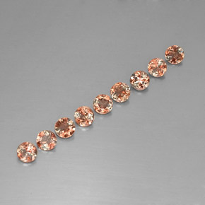 2,24 ct natürliche mehrfarbiger Andalusit-Edelsteine, Rundschliff, VS