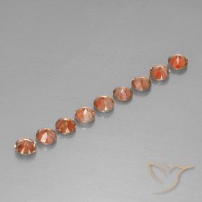 2.16 ct natürliche Mehrfarbig Andalusit-Edelsteine, Runden, VS