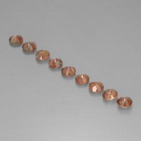  ct natürliche Mehrfarbig Andalusit-Edelsteine, Rund Schliff, VS