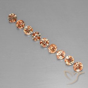 2.26 ct natürliche Mehrfarbig Andalusit-Edelsteine, Runden, VS