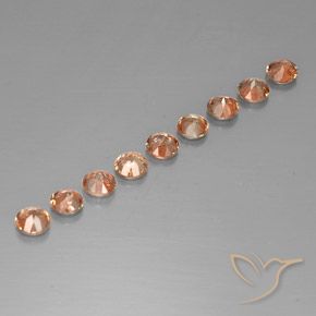 2.26 ct natürliche Mehrfarbig Andalusit-Edelsteine, Runden, VS