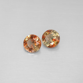  ct natürliche Mehrfarbig Andalusit-Edelsteine, Rund Schliff, VS