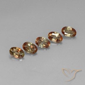2.19 ct natürliche Mehrfarbig Andalusit-Edelsteine, Oval, VS