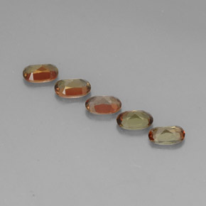  ct natürliche mehrfarbiger Andalusit-Edelsteine, Oval Schliff, VVS-VS