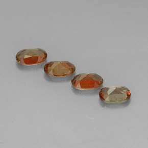 1,80 ct natürliche mehrfarbiger Andalusit-Edelsteine, Oval Schliff, VVS-VS