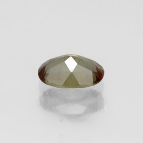 0,46 ctw natürlicher mehrfarbiger Andalusit, Oval Schliff, VS