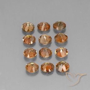3.07 ct natürliche Mehrfarbig Andalusit-Edelsteine, Runden, VS-SI