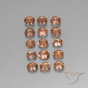 3.43 ct natürliche Mehrfarbig Andalusit-Edelsteine, Runden, VS-SI