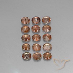 3.21 ct natürliche Mehrfarbig Andalusit-Edelsteine, Runden, VS-SI