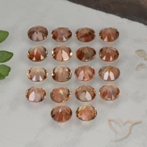 4.23 ct natürliche Mehrfarbig Andalusit-Edelsteine, Runden, VS-SI