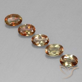 2.07 ct natürliche Mehrfarbig Andalusit-Edelsteine, Oval, VS-SI