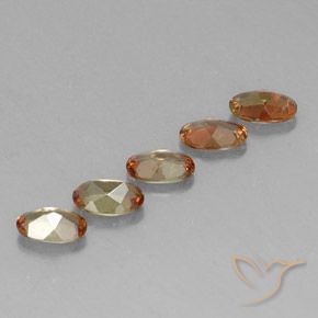 2.07 ct natürliche Mehrfarbig Andalusit-Edelsteine, Oval, VS-SI
