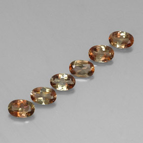 2,65 ct natürliche mehrfarbiger Andalusit-Edelsteine, Oval Schliff, VS-SI