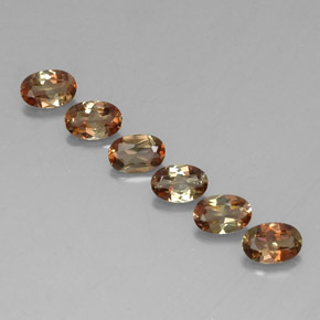 2,65 ct natürliche mehrfarbiger Andalusit-Edelsteine, Oval Schliff, VS-SI