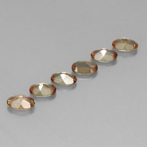 2,65 ct natürliche mehrfarbiger Andalusit-Edelsteine, Oval Schliff, VS-SI