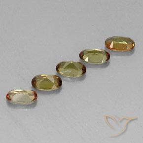 2.08 ct natürliche Mehrfarbig Andalusit-Edelsteine, Oval, VS-SI