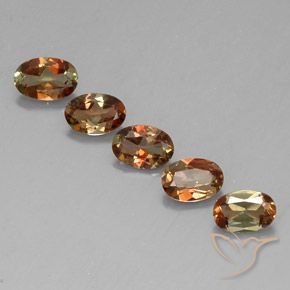 1.93 ct natürliche Mehrfarbig Andalusit-Edelsteine, Oval, VS-SI