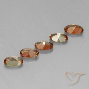 1.93 ct natürliche Mehrfarbig Andalusit-Edelsteine, Oval, VS-SI