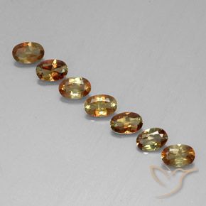 2.82 ct natürliche Mehrfarbig Andalusit-Edelsteine, Oval, VS-SI