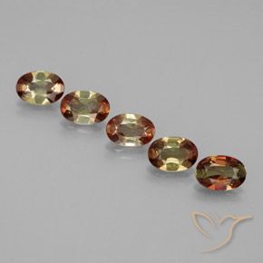 1.76ctw Natürlicher Mehrfarbig Andalusit, Oval, VS
