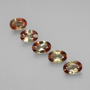  ct natürliche Mehrfarbig Andalusit-Edelsteine, Oval Schliff, VS