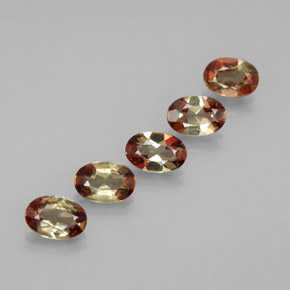  ct natürliche Mehrfarbig Andalusit-Edelsteine, Oval Schliff, VS