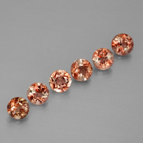 1.26 ct natürliche Mehrfarbig Andalusit-Edelsteine, Rund Schliff, VS