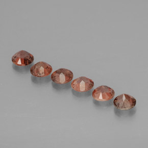 1.26 ct natürliche Mehrfarbig Andalusit-Edelsteine, Rund Schliff, VS