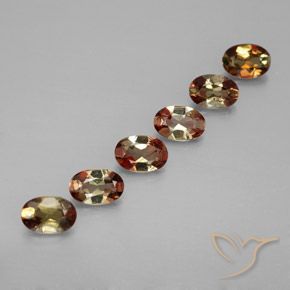 1.84 ct natürliche Mehrfarbig Andalusit-Edelsteine, Oval, VS