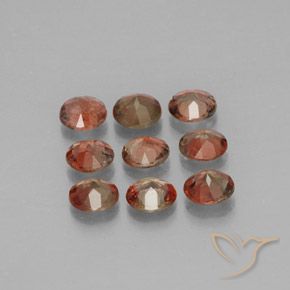 1.43 ct natürliche Mehrfarbig Andalusit-Edelsteine, Runden, VS
